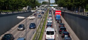 Stau in der Stadt