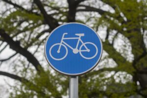 Verkehrsschild Radweg
