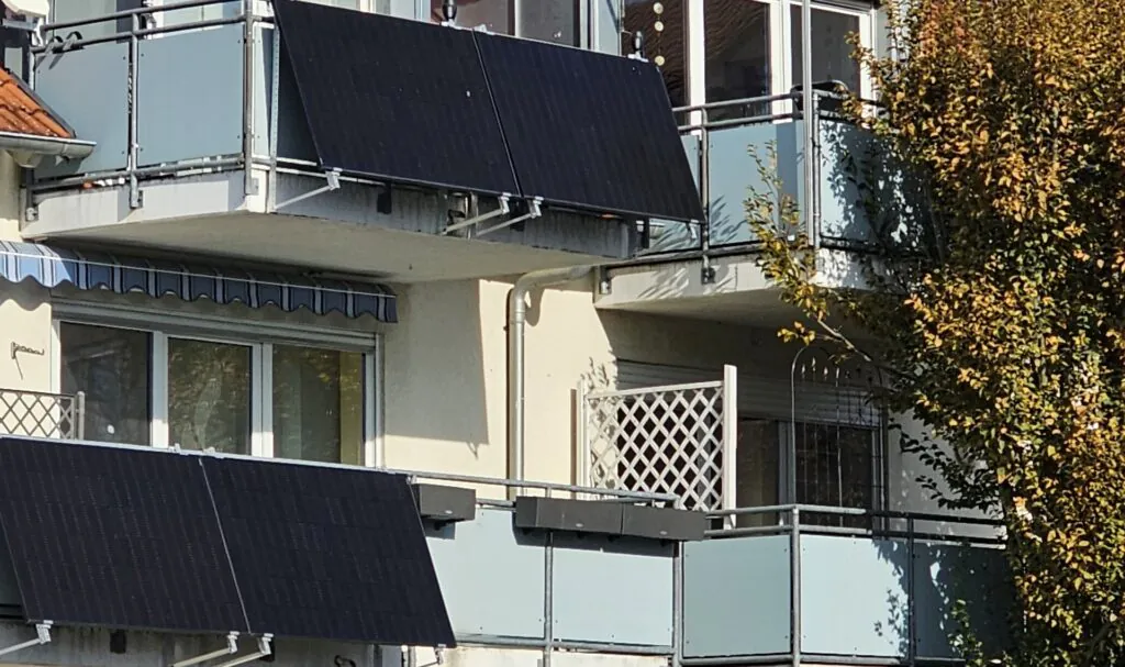 Solarenergie vom Balkon